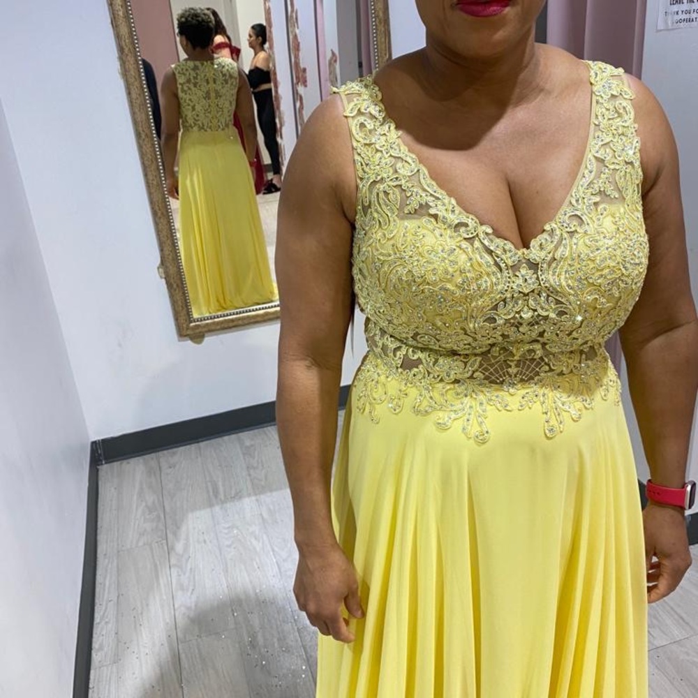 Day/ evening dress for wedding, party.